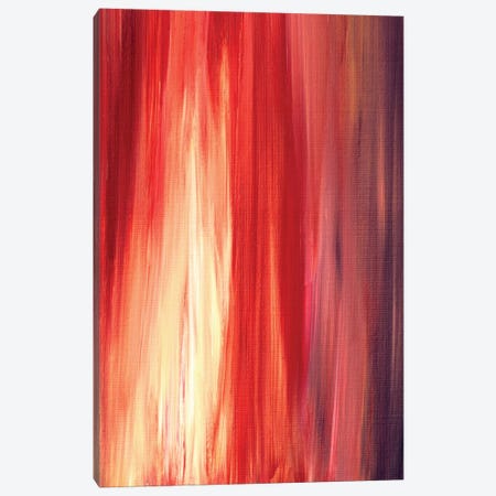 Irradiated - Red Canvas Print #JDS15} by Julia Di Sano Canvas Wall Art