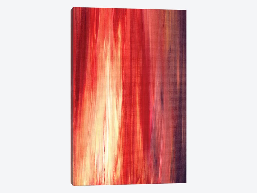Irradiated - Red by Julia Di Sano 1-piece Canvas Wall Art