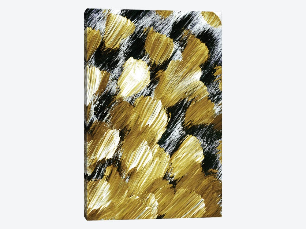 Panache, Golden Ochre Yellow 1-piece Canvas Art Print