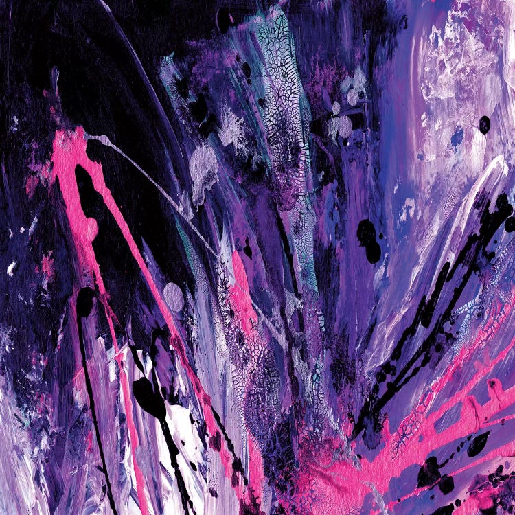 Supernova Splash, Purple Blue Pink