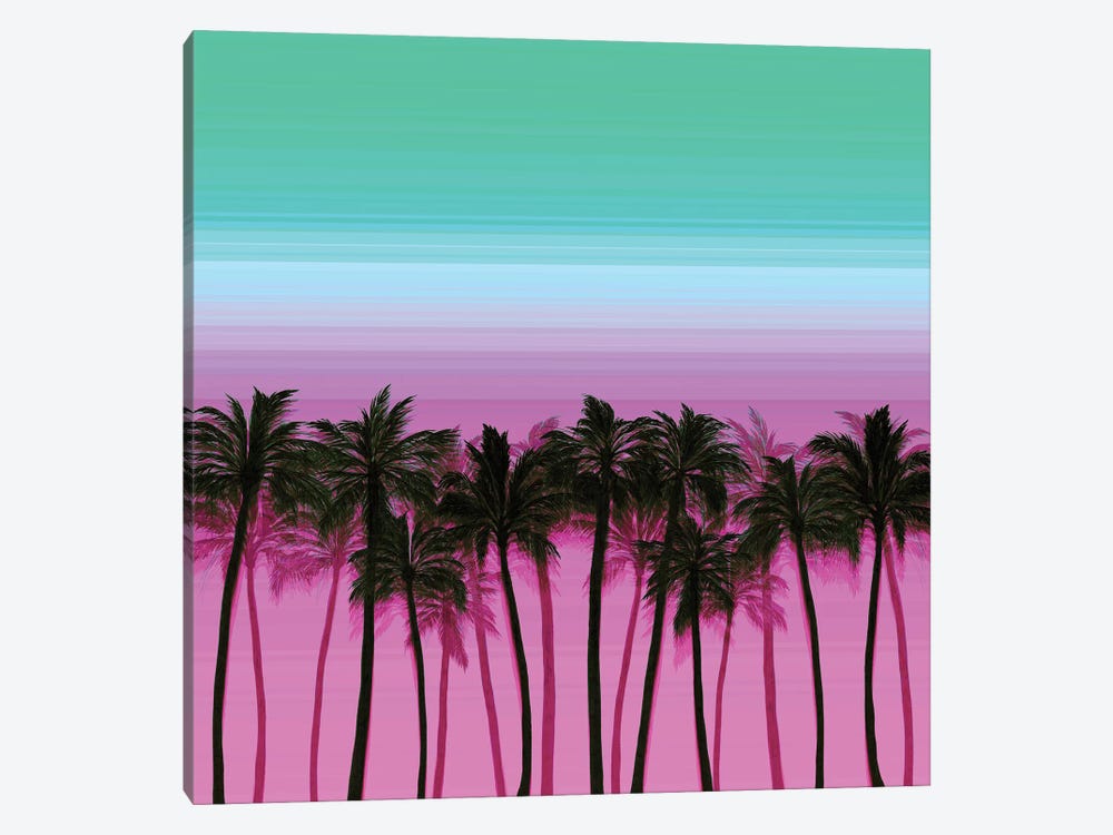 Beach Palms III Bold by Julia Di Sano 1-piece Canvas Art Print
