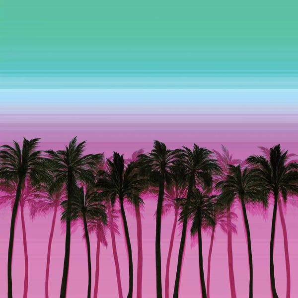 Julia Di Sano: Beach Palms III Bold by Julia Di Sano