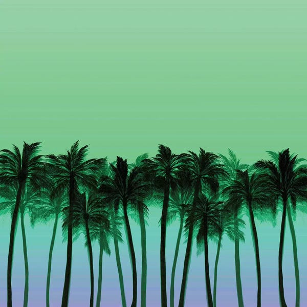 Julia Di Sano: Beach Palms VII Bold by Julia Di Sano