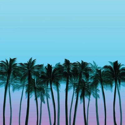 Beach Palms VIII Bold by Julia Di Sano canvas print