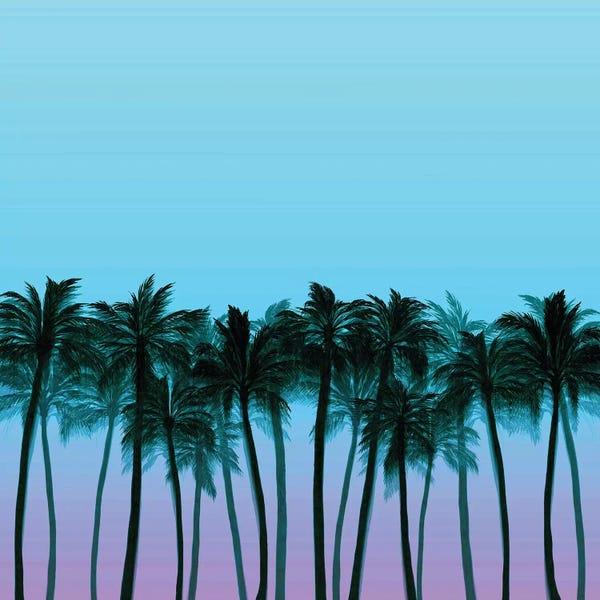 Julia Di Sano: Beach Palms VIII Bold by Julia Di Sano