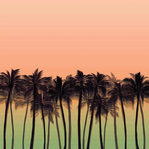 Julia Di Sano: Beach Palms IX Bold by Julia Di Sano