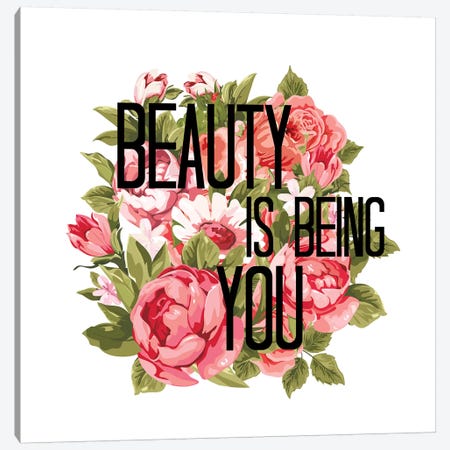 Beauty Is Being You I Canvas Print #JDS199} by Julia Di Sano Canvas Art