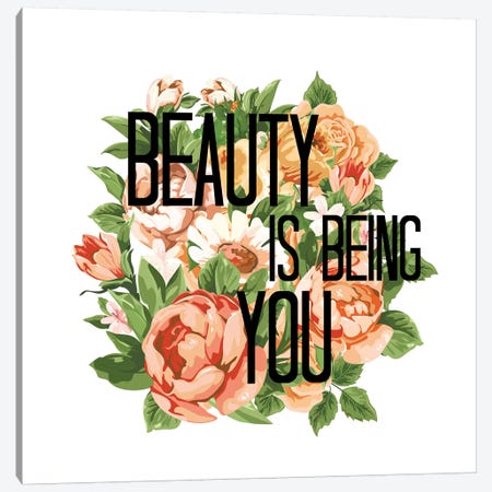 Beauty Is Being You II Canvas Print #JDS200} by Julia Di Sano Canvas Art