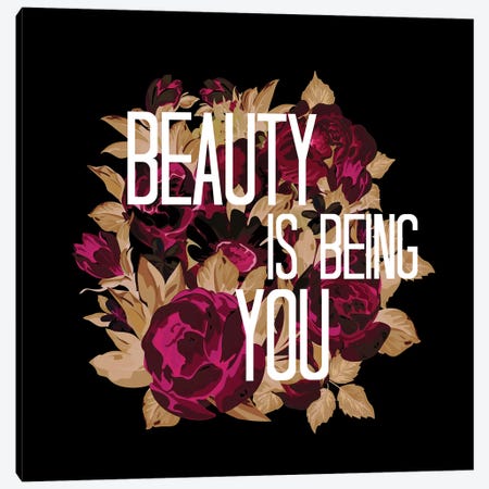 Beauty Is Being You V Canvas Print #JDS203} by Julia Di Sano Canvas Art