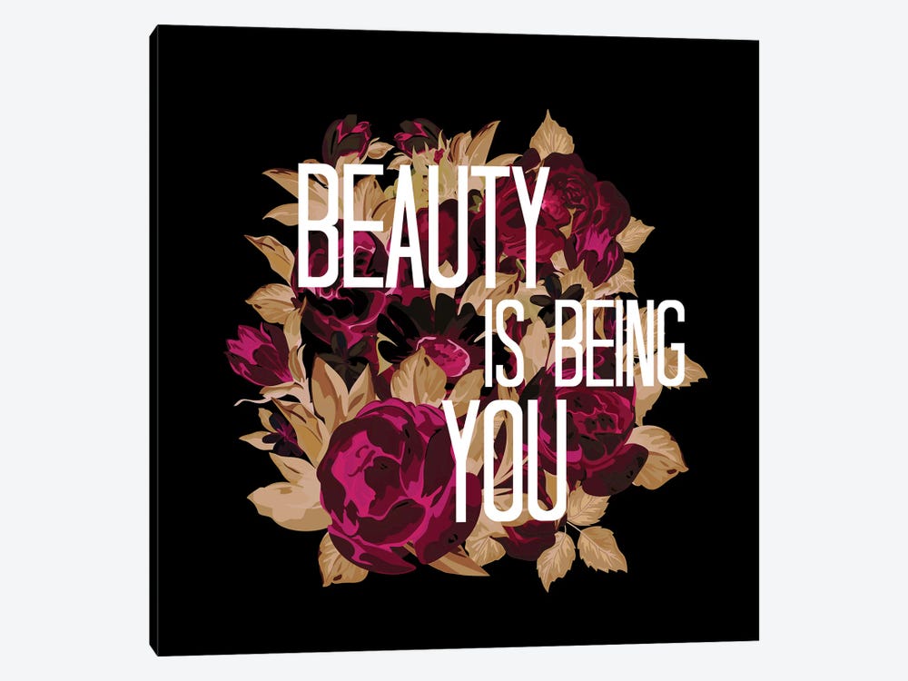 Beauty Is Being You V by Julia Di Sano 1-piece Canvas Print