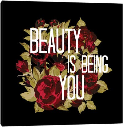 Beauty Is Being You VI Canvas Art Print - Julia Di Sano