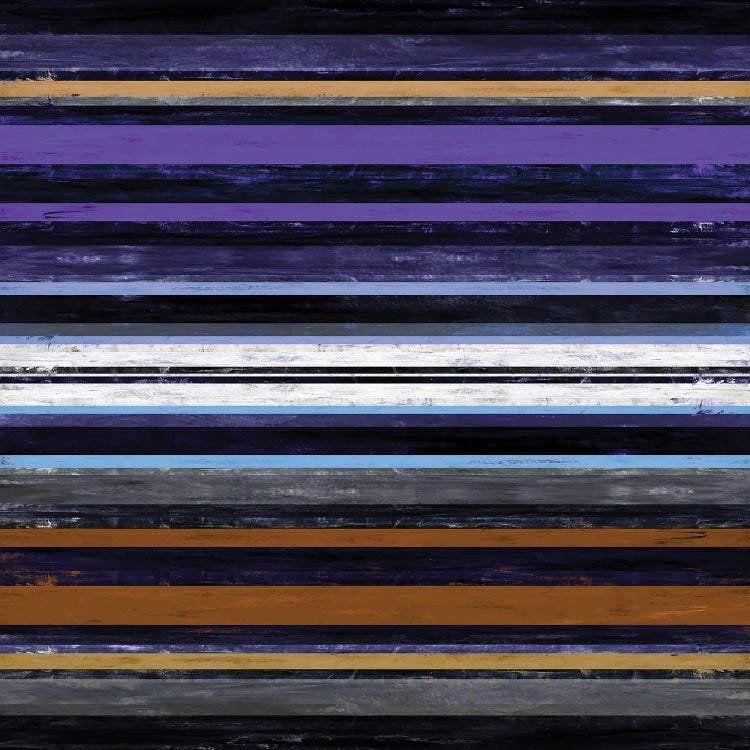 Color In Motion 2 Inverted, Bold Modern Stripes Abstract