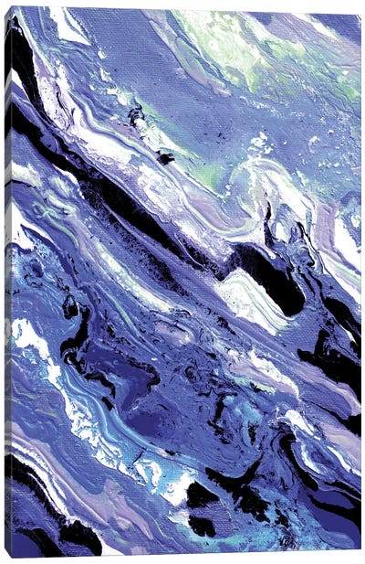 Color Avalanche III Canvas Art Print - Julia Di Sano