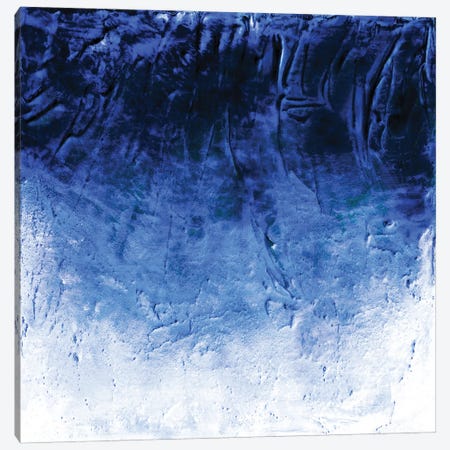 Beneath The Veil I, Blue Inverted Bold Canvas Print #JDS253} by Julia Di Sano Canvas Art Print