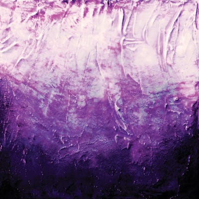 Beneath The Veil III, Amethyst Purple Bold by Julia Di Sano art print