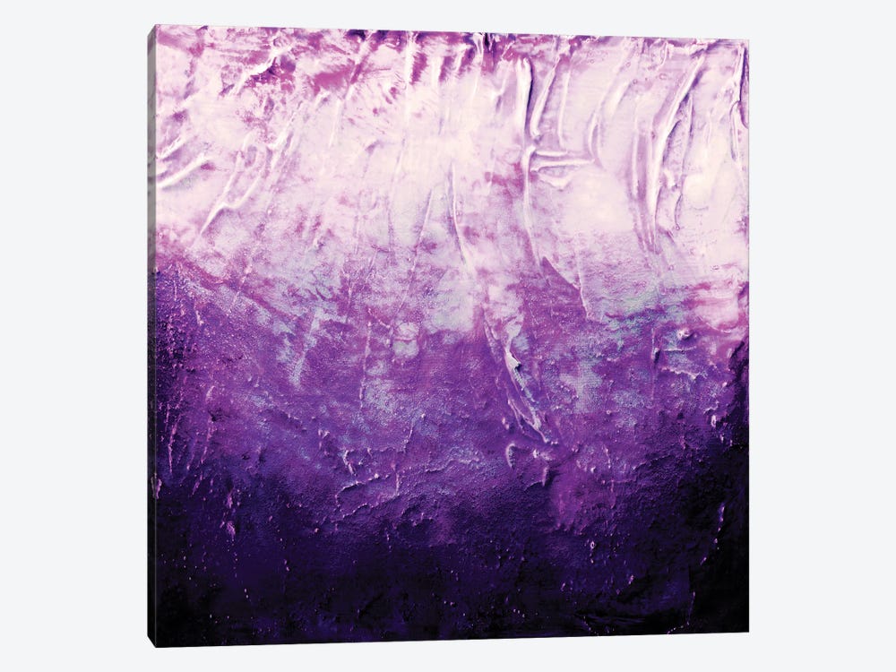 Beneath The Veil III, Amethyst Purple Bold by Julia Di Sano 1-piece Canvas Art Print