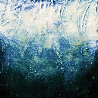 Beneath The Veil IV, Blue Bold by Julia Di Sano art print