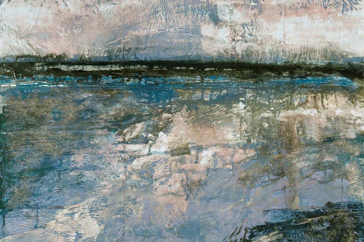 Coastal Landscape Study II by Julia Di Sano canvas print