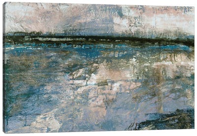 Coastal Landscape Study II Canvas Art Print - Julia Di Sano