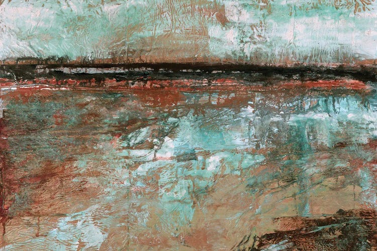 Coastal Landscape Study III by Julia Di Sano canvas print