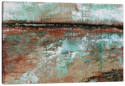 Coastal Landscape Study III Canvas Art Print - Julia Di Sano