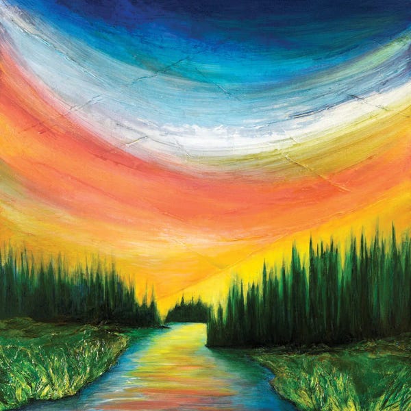 Julia Di Sano: Woodland Inlet I by Julia Di Sano