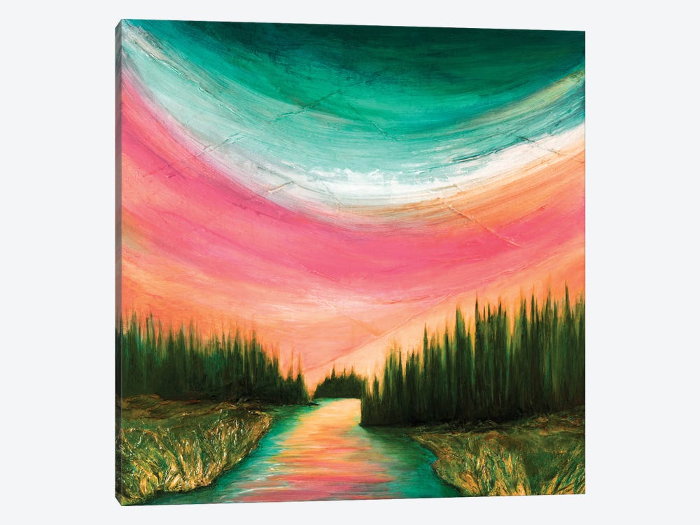 Woodland Inlet II by Julia Di Sano 1-piece Canvas Artwork
