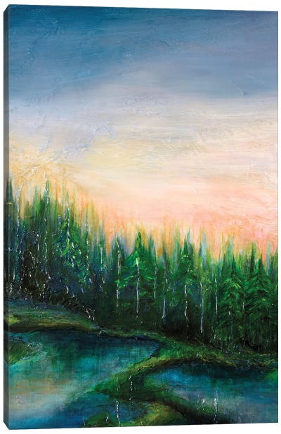 Woodland Retreat I Canvas Art Print - Julia Di Sano