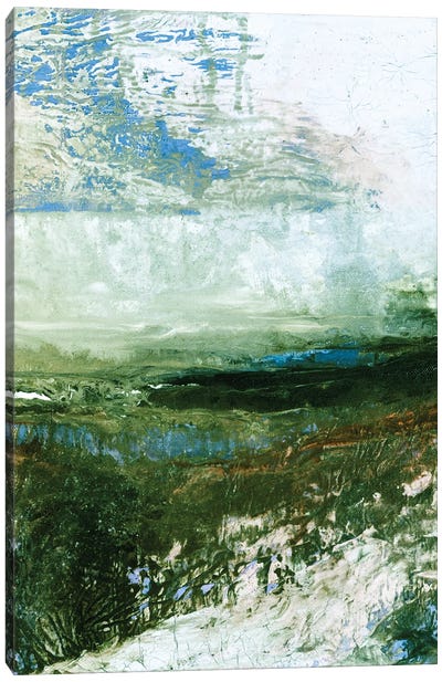 Coastal Landscape Study II IV Canvas Art Print - Julia Di Sano