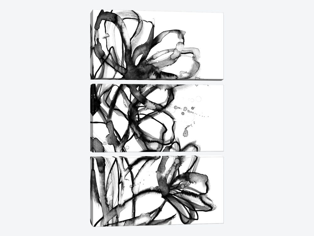 Brushstroke Blooms I by Julia Di Sano 3-piece Canvas Print
