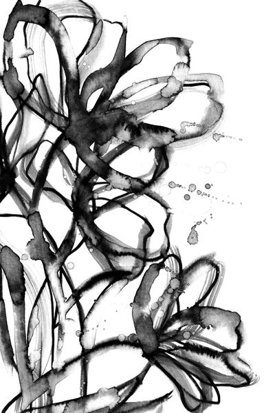 Julia Di Sano: Brushstroke Blooms I by Julia Di Sano