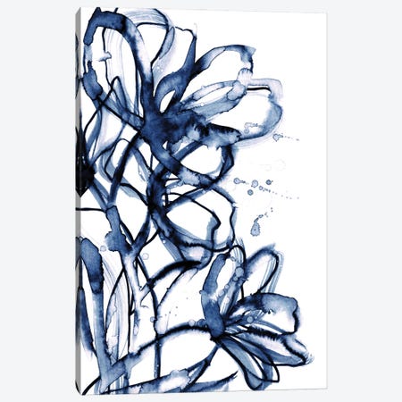 Brushstroke Blooms II Canvas Print #JDS318} by Julia Di Sano Canvas Wall Art