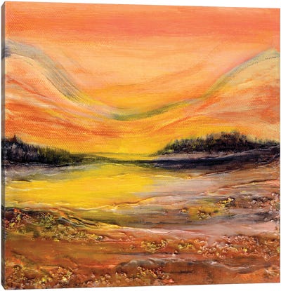 Sunset Glow I Canvas Art Print - Julia Di Sano