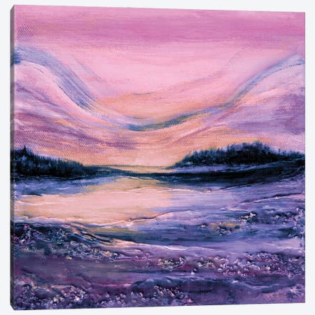 Sunset Glow I Canvas Print #JDS326} by Julia Di Sano Canvas Wall Art