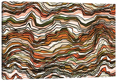 Kaleidoscope Mountains II Canvas Art Print - Julia Di Sano