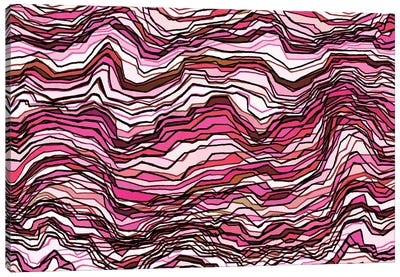 Kaleidoscope Mountains IV Canvas Art Print - Julia Di Sano