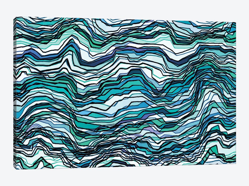 Kaleidoscope Mountains V by Julia Di Sano 1-piece Canvas Art Print