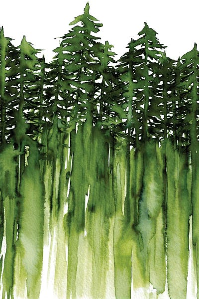 Pine Trees: Forest Through The Trees I by Julia Di Sano