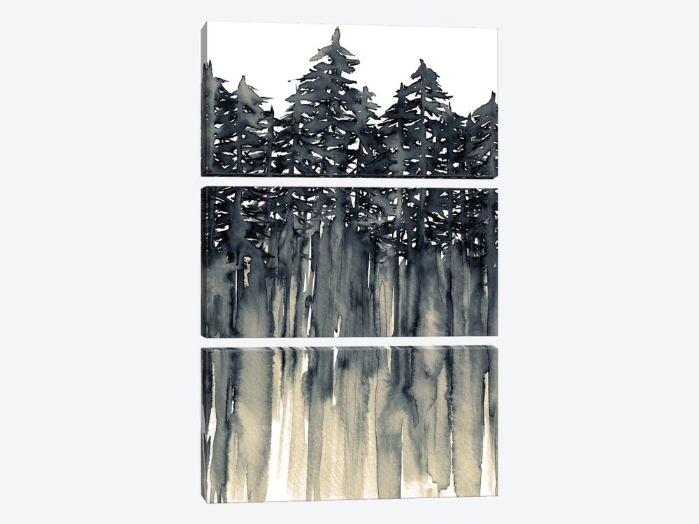 Forest Through The Trees II by Julia Di Sano 3-piece Canvas Print