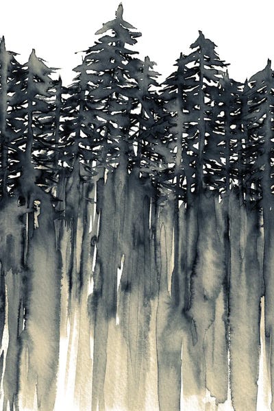 Pine Trees: Forest Through The Trees II by Julia Di Sano