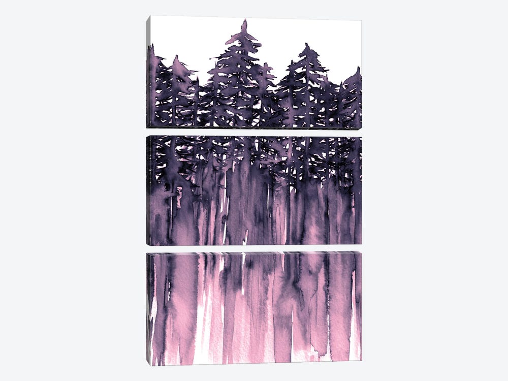 Forest Through The Trees III by Julia Di Sano 3-piece Canvas Artwork