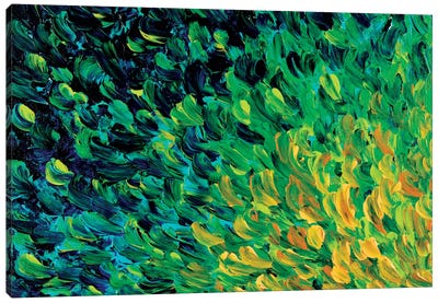 Deep Sea Drift II Canvas Art Print - Greenery Dècor