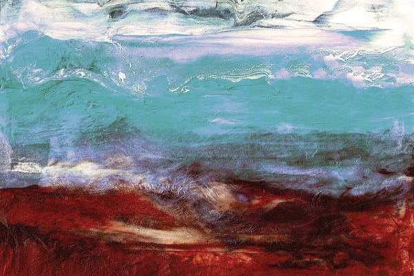 Julia Di Sano: Current Affairs III - Tropical Ocean Waves Abstract by Julia Di Sano