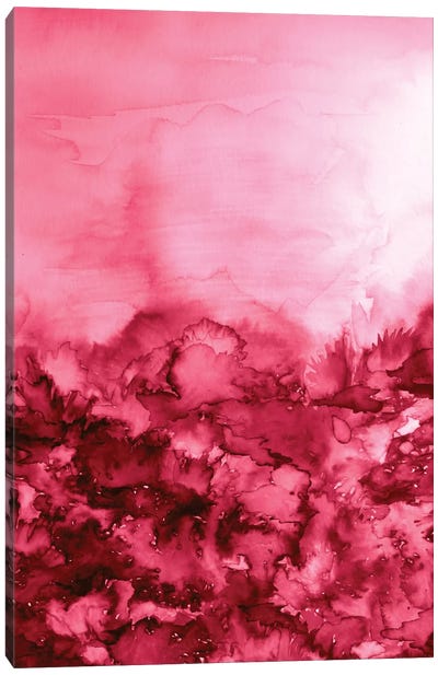 Into Eternity - Cherry Canvas Art Print - Modern Décor