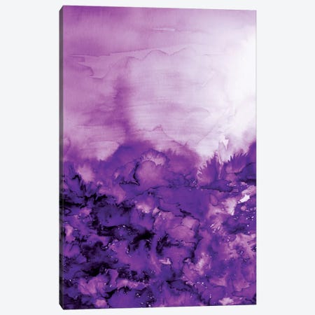 Into Eternity - Purple Canvas Print #JDS49} by Julia Di Sano Canvas Wall Art