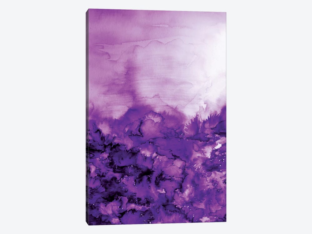 Into Eternity - Purple by Julia Di Sano 1-piece Canvas Print