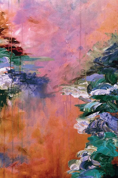 Julia Di Sano: Lakefront Escape I by Julia Di Sano