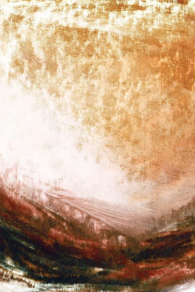 Julia Di Sano: Creation I - Abstract Atmospheric Landscape by Julia Di Sano