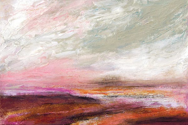 Julia Di Sano: Gypsy Soul I - Atmospheric Clouds Landscape by Julia Di Sano
