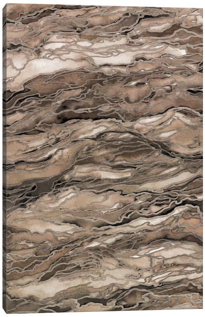 Marble Idea! - Rustic Elements Canvas Art Print - 3-Piece Decorative
